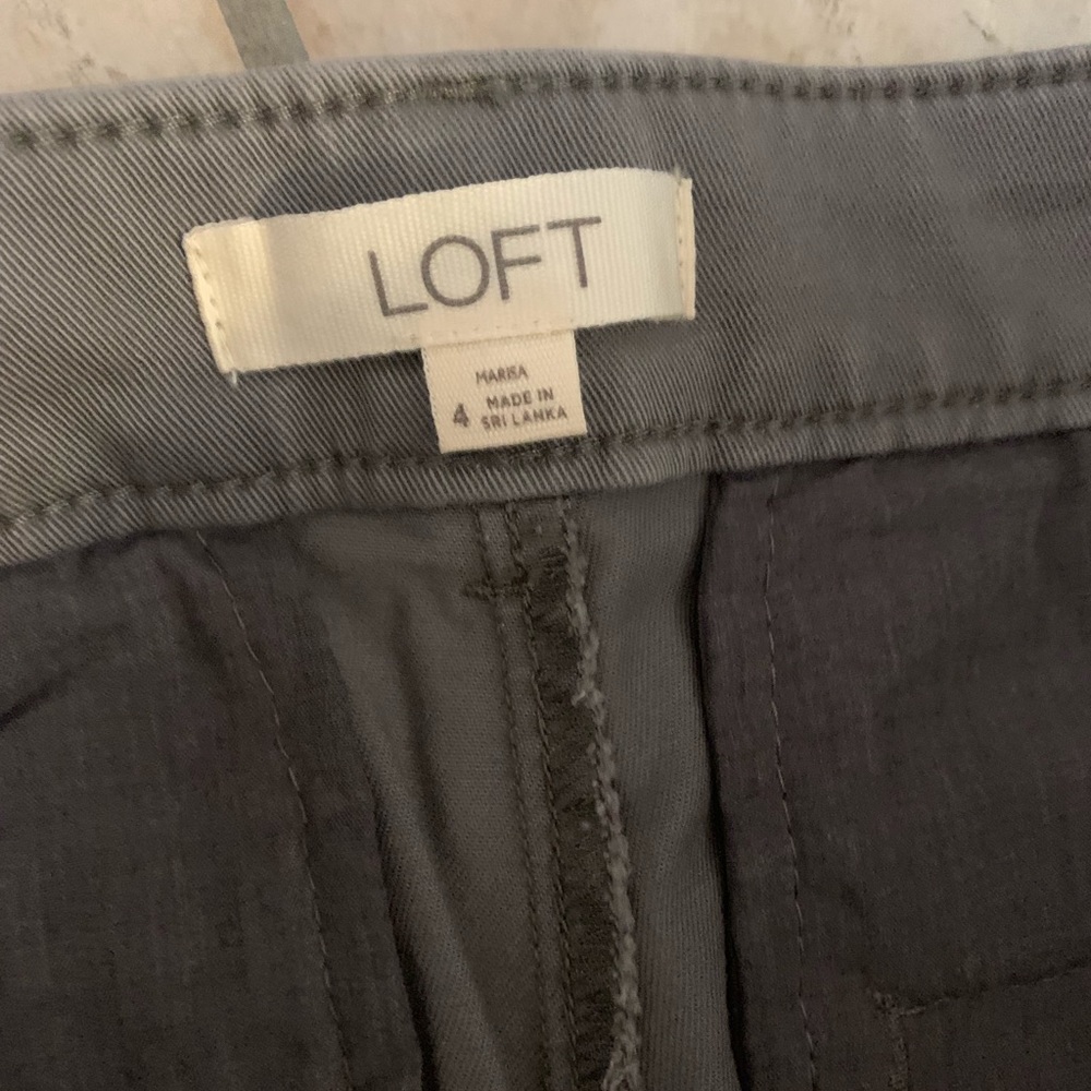 NWOT! Loft Grey Shorts - Picture 2 of 3